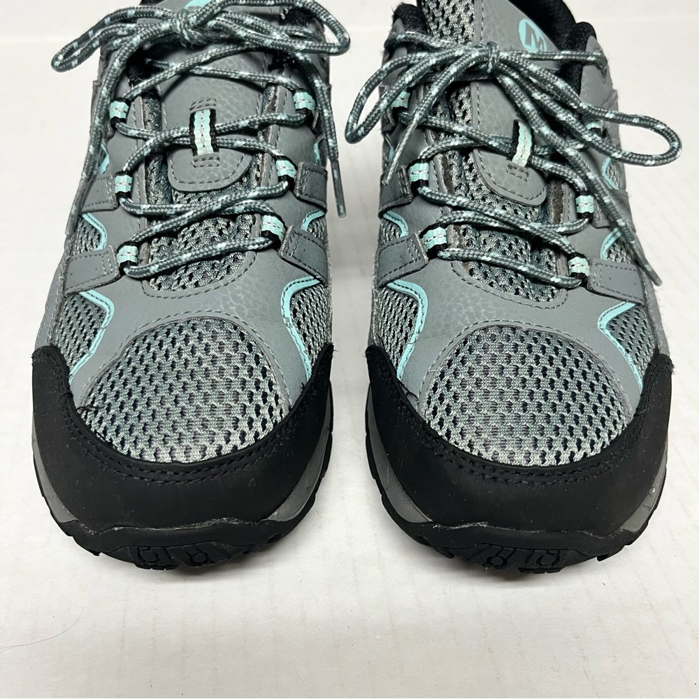 Merrel gray Moab 2 low hiking trail shoes 6 Gorpcore outdoor adventure walking - Picture 8 of 13